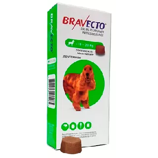 Bravecto 10 - 20 kg 500 mg 1 tableta