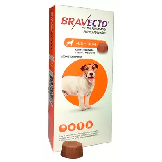 Bravecto 4.5 - 10 kg 250 mg 1 tableta