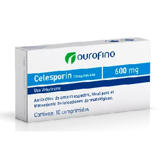 Celesporin 600 mg 10 tabletas