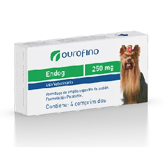 Endog 250 mg/2.5 kg 4 tabletas