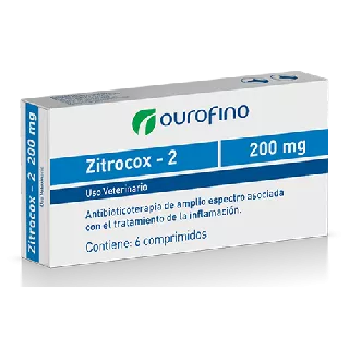 Zitrocox-2  200 mg 6 tabletas
